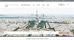 Desktop Screenshot of parisbyheart.com